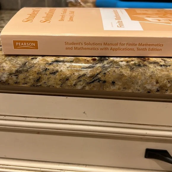 Pearson Mathematics student soultion manual - Picture 4 of 4